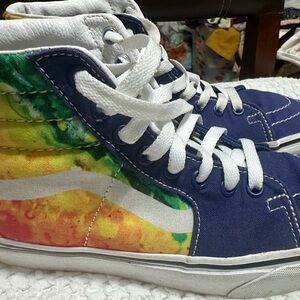 Vans Off The Wall X Crayola SK8-Hi Mashup Melt Sz  6 Mens &  Sz 7.5 Women’s